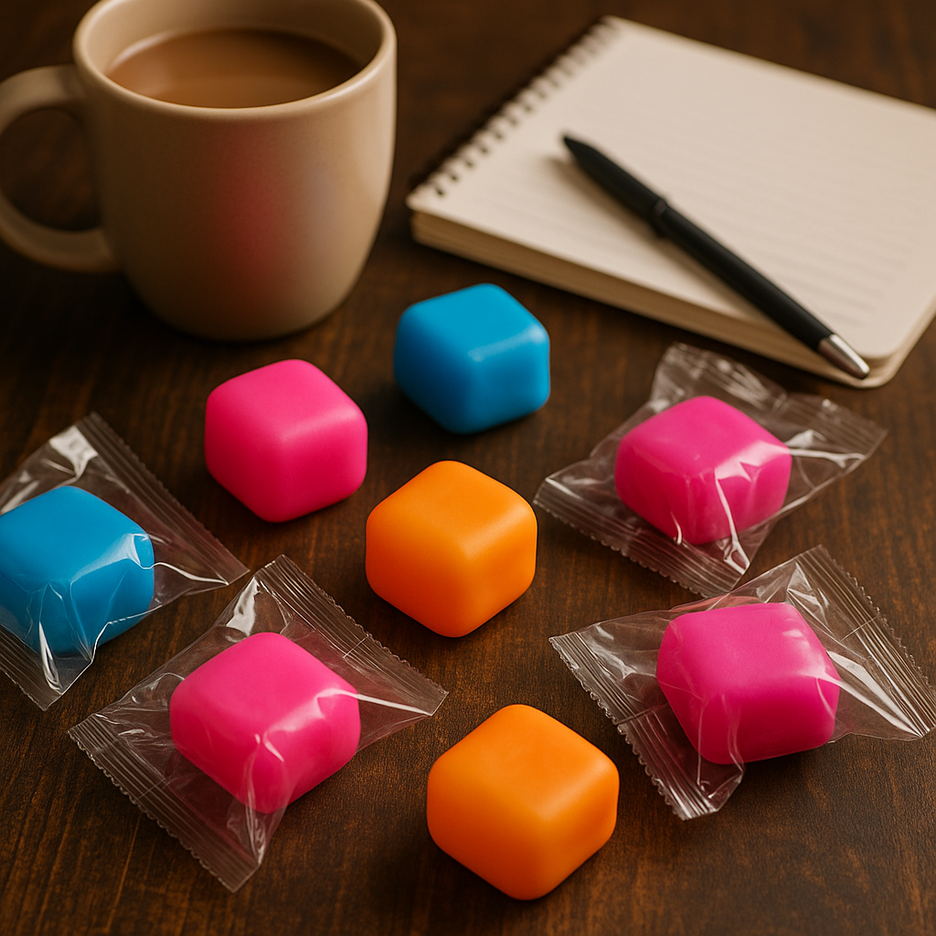 Square Squishy Toy Packs x 2