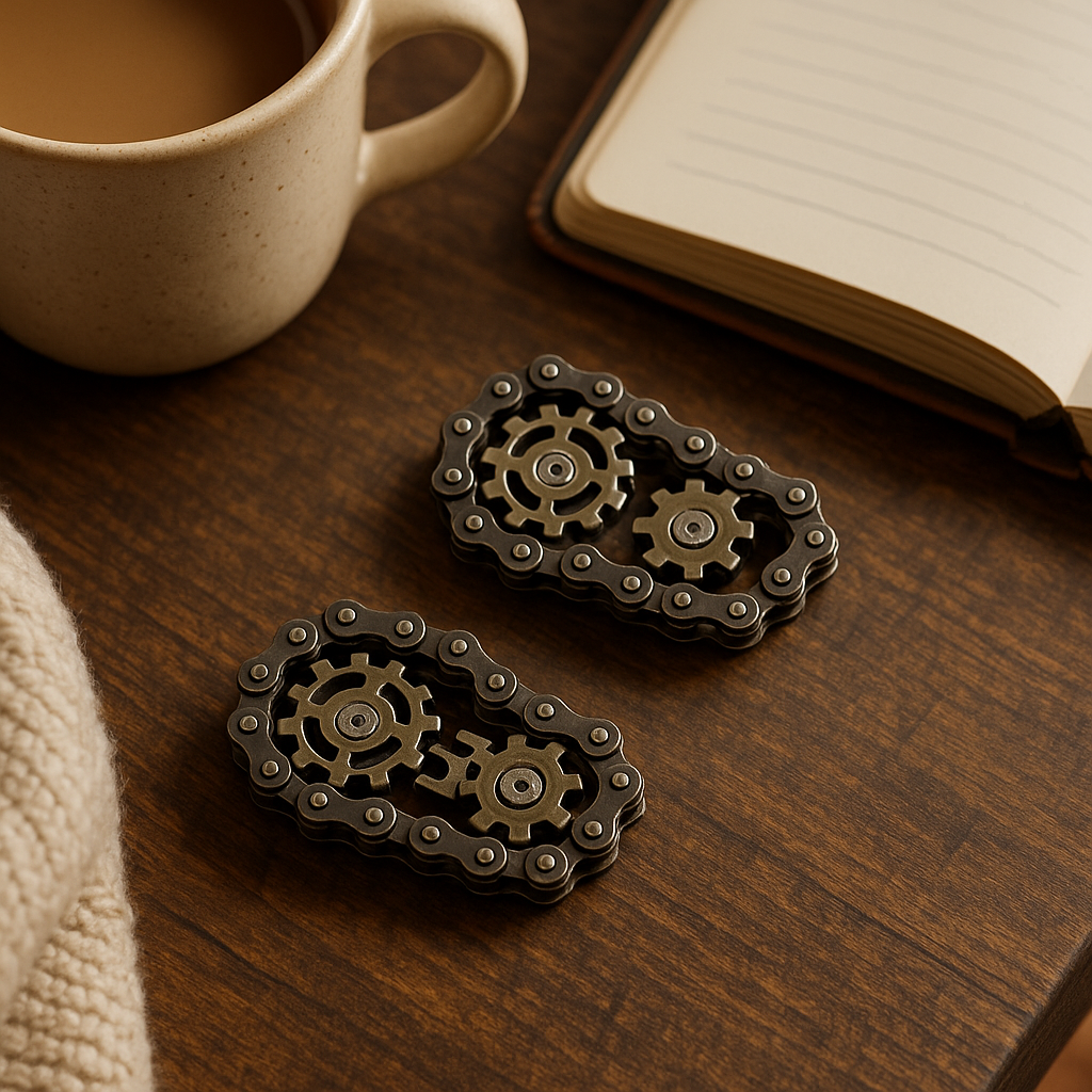 Bike Chain Fidget Spinner