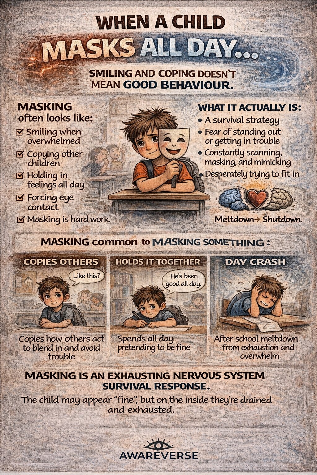 Masking poster