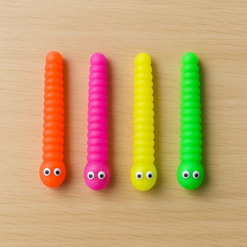 Stretchy Squishy Wiggle Worm