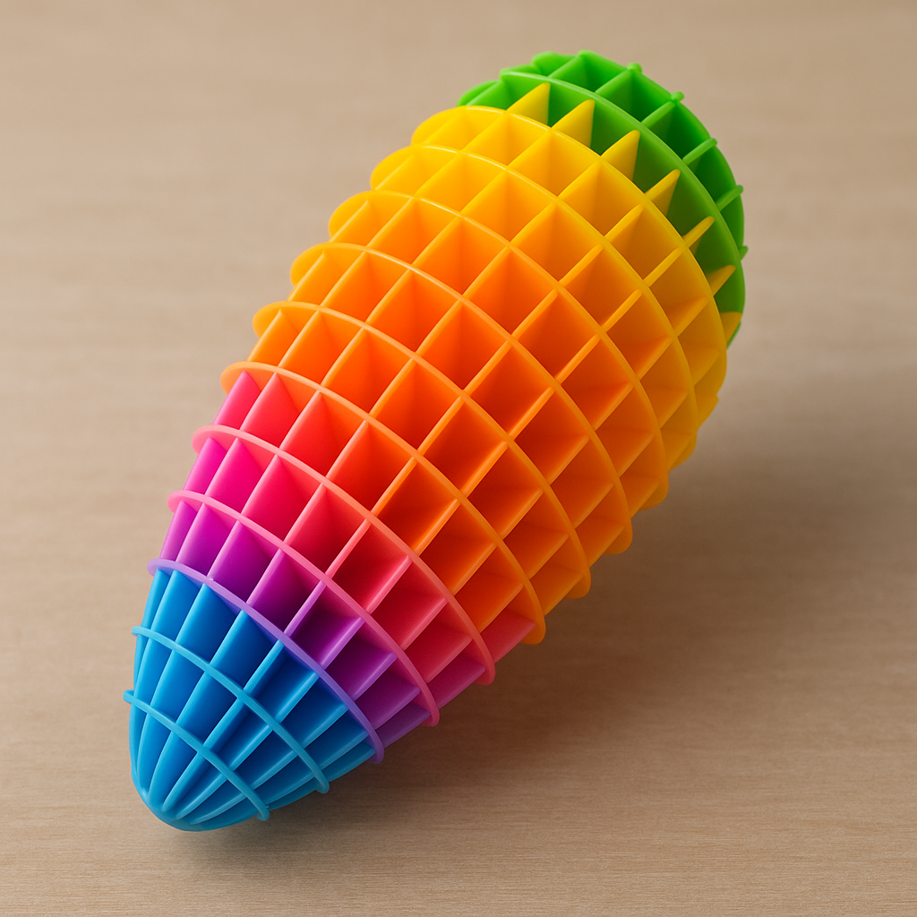 Rainbow Sensory Wiggle Toy