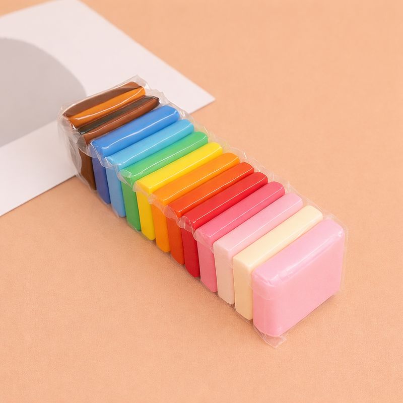 10 Colour Soft Modelling Clay Kit