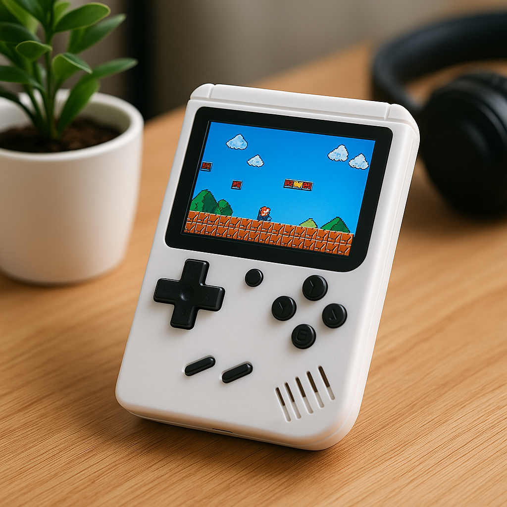 Mini Handheld Retro Game Player with 400 Built in Games